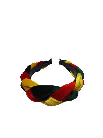 Missaji Solid multi Color braided Headband