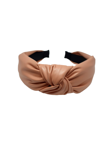 Missaji New knotted leather Fashion Headband