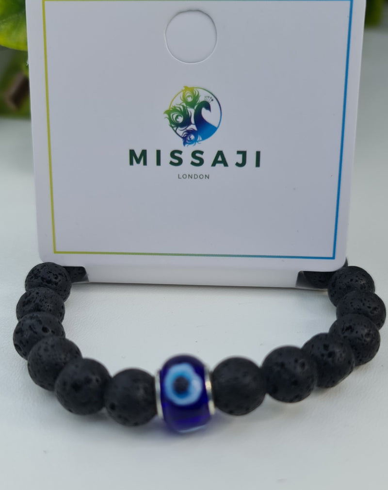 Missaji Blue Eye bracelet For Men