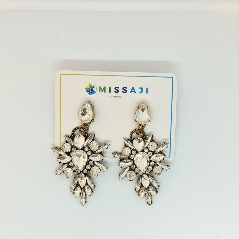 Missaji Stylish Diamante Earring