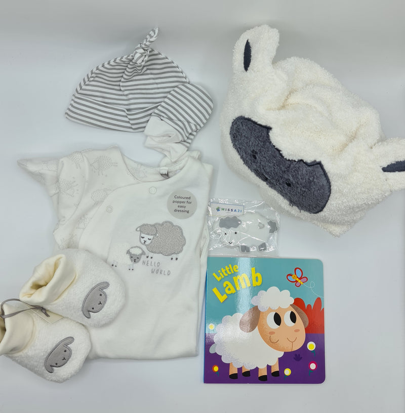 Missaji Little Lamb Newborn Baby Gift Hamper