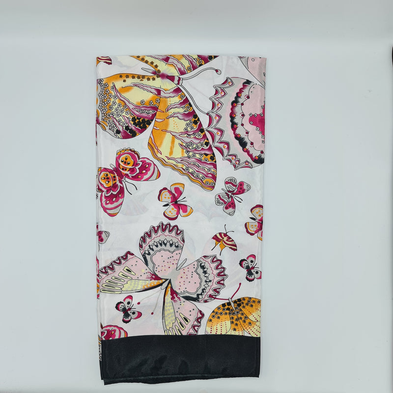 Missaji Silk Butterfly Scarf