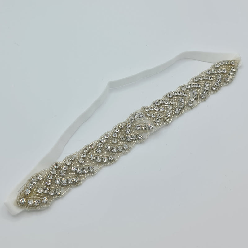 Missaji Diamante Bridal Head Band