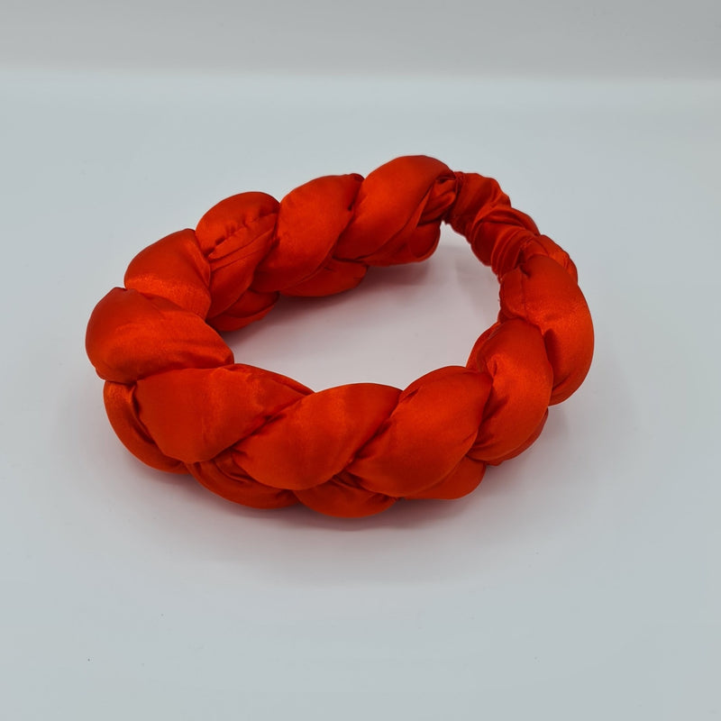 Braided Puffy Vibrant Colour Headbands