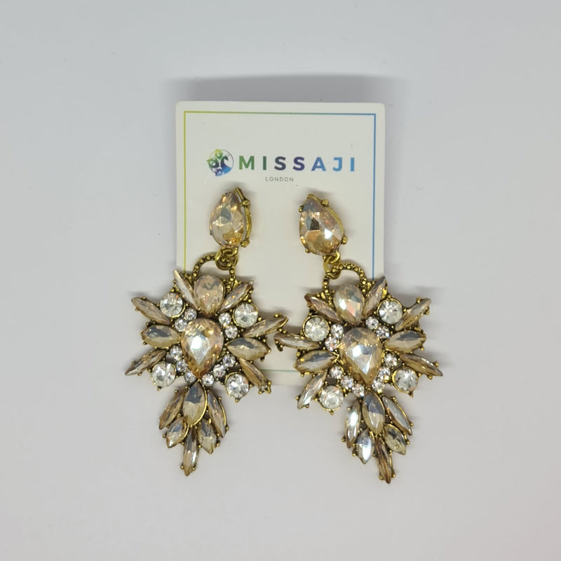 Missaji Stylish Diamante Earring