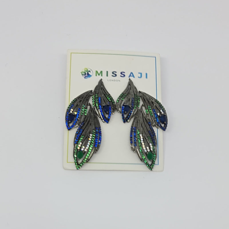 Missaji Leaf Fashion Earrings