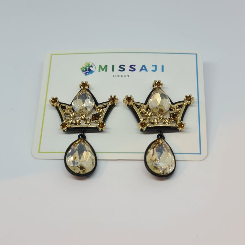 Missaji Royalty brand earrings