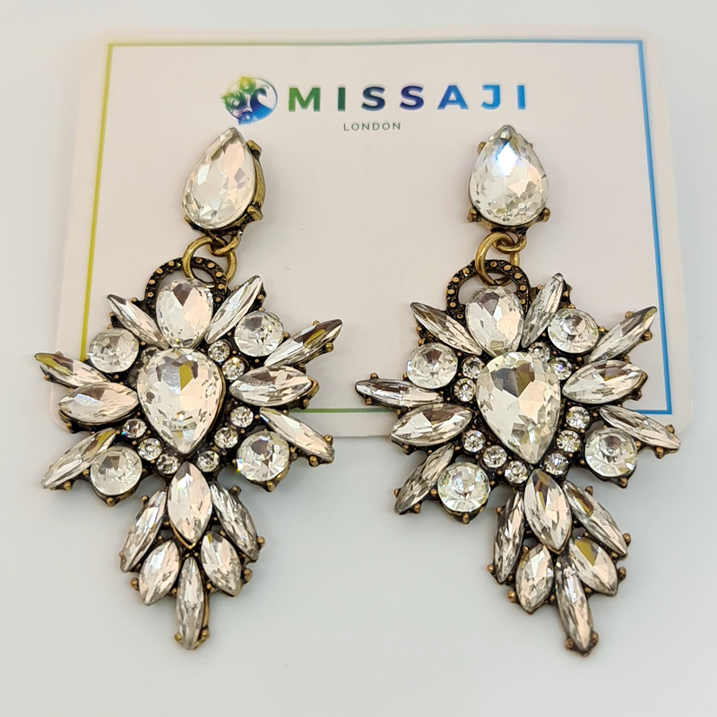 Missaji Stylish Diamante Earring