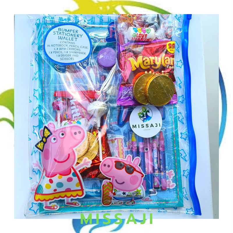 Missaji Kids Bumper Stationery Peppa Party Favour