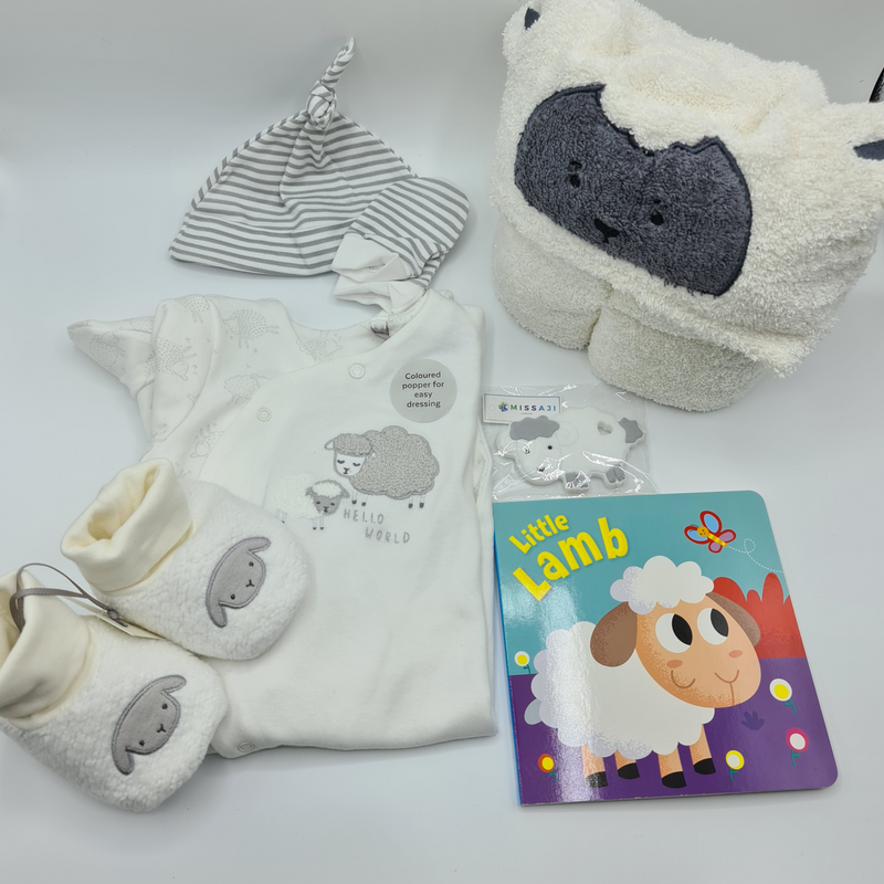 Missaji Little Lamb Newborn Baby Gift Hamper